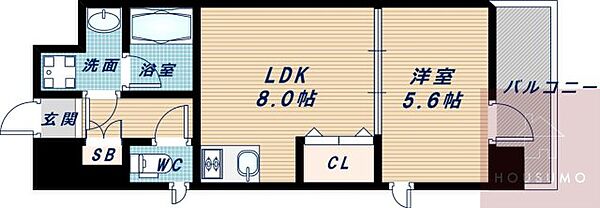 MDI三国コート ｜大阪府大阪市淀川区新高3丁目(賃貸マンション1LDK・6階・31.85㎡)の写真 その2