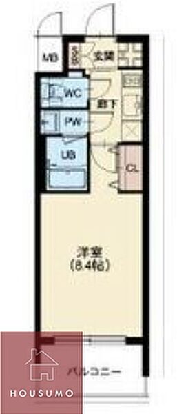 スプランディッド十三本町 905｜大阪府大阪市淀川区十三本町1丁目(賃貸マンション1K・9階・24.69㎡)の写真 その2