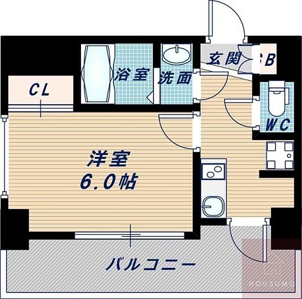 セレニテ新大阪カルム ｜大阪府大阪市淀川区西宮原2丁目(賃貸マンション1K・8階・22.08㎡)の写真 その2