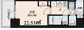 アドバンス神戸セラフィム 601 ｜ 兵庫県神戸市兵庫区羽坂通3丁目1-4（賃貸マンション1K・6階・22.53㎡） その2