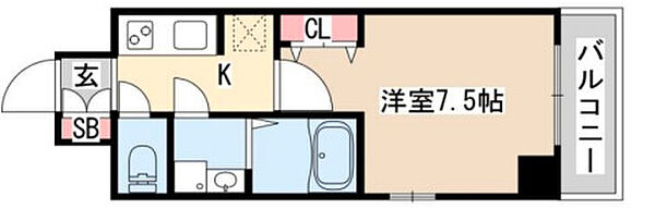 レジュールアッシュ神戸元町 1206｜兵庫県神戸市中央区花隈町(賃貸マンション1K・12階・24.92㎡)の写真 その2