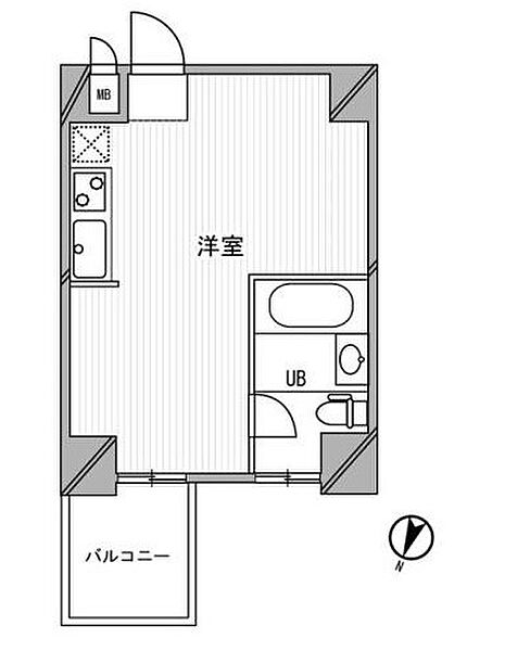 イーストヴィレッジ三宮 1102｜兵庫県神戸市中央区琴ノ緒町4丁目(賃貸マンション1R・11階・25.56㎡)の写真 その2