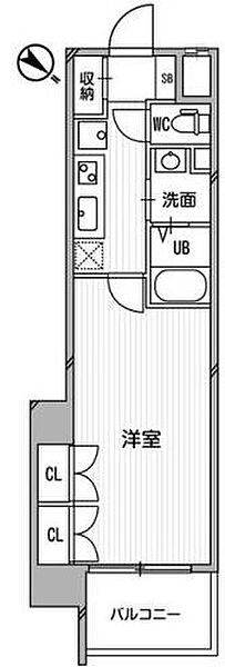 アルファレガロ神戸ウエスト 303｜兵庫県神戸市兵庫区塚本通3丁目(賃貸マンション1K・3階・29.97㎡)の写真 その3