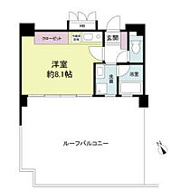 アーデンタワー神戸元町 1205 ｜ 兵庫県神戸市中央区元町通6丁目1-9（賃貸マンション1R・12階・25.20㎡） その2