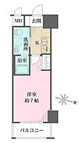 グルーブAriaトアロード 202 ｜ 兵庫県神戸市中央区下山手通3丁目13-17（賃貸マンション1K・2階・22.53㎡） その2