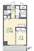 ルガールボニート新神戸  ｜ 兵庫県神戸市中央区布引町1丁目1-29（賃貸マンション1LDK・2階・43.53㎡） その2