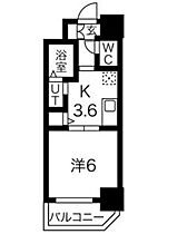 ワールドアイ神戸湊町 801 ｜ 兵庫県神戸市兵庫区湊町4丁目1-19（賃貸マンション1K・8階・24.48㎡） その2