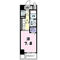 クロシェットI 602 ｜ 兵庫県神戸市中央区加納町2丁目3-4（賃貸マンション1K・4階・28.07㎡） その2