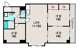 リッチウォーク大倉山 305 ｜ 兵庫県神戸市中央区楠町6丁目2-15（賃貸マンション3LDK・3階・68.00㎡） その2