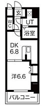 プレジール三ノ宮2 302 ｜ 兵庫県神戸市中央区加納町2丁目9-14（賃貸マンション1DK・3階・35.15㎡） その2