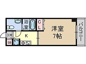 サンピラー茨木byK&I  ｜ 大阪府茨木市中津町（賃貸マンション1K・4階・26.40㎡） その2