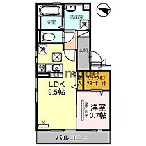 EXPOGarden  ｜ 大阪府吹田市山田東2丁目（賃貸アパート1LDK・3階・37.75㎡） その2