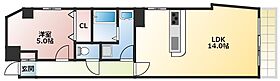 大阪府高槻市西町（賃貸マンション1LDK・3階・43.17㎡） その2