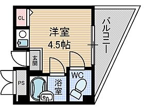 ラポール37  ｜ 大阪府茨木市末広町（賃貸マンション1K・2階・13.60㎡） その2