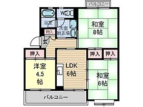 エクセレントライフ真砂  ｜ 大阪府茨木市真砂1丁目（賃貸マンション2LDK・3階・58.00㎡） その2