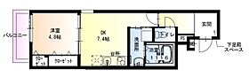 フジパレス阪急茨木北III番館  ｜ 大阪府茨木市大住町（賃貸アパート1DK・1階・34.22㎡） その2