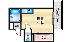 エスポワール茨木  ｜ 大阪府茨木市双葉町（賃貸マンション1R・2階・19.22㎡） その2