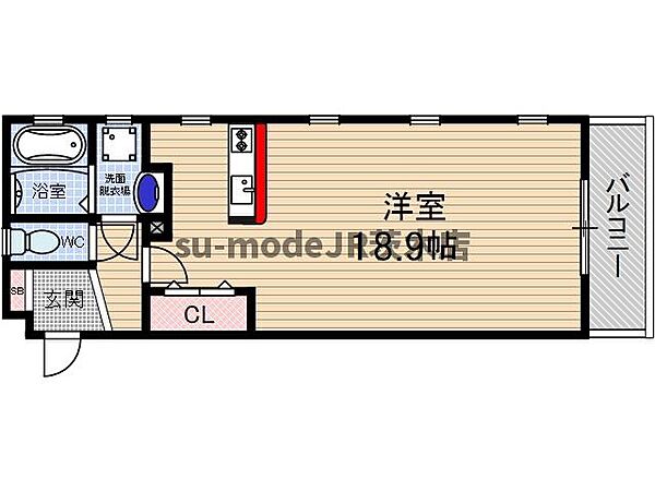 アネスティコート ｜大阪府茨木市蔵垣内2丁目(賃貸アパート1R・2階・46.58㎡)の写真 その2