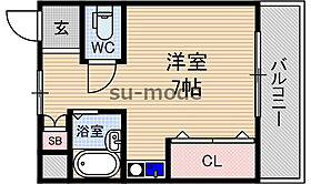 アンフィニィ橋の内I  ｜ 大阪府茨木市橋の内1丁目（賃貸マンション1R・3階・23.00㎡） その2