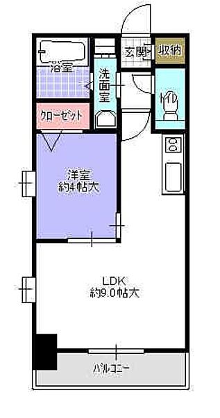 シャローム天神北 ｜福岡県福岡市博多区築港本町(賃貸マンション1LDK・3階・31.70㎡)の写真 その2