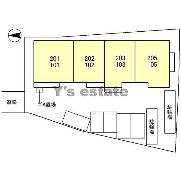 D-room パルティグIII ｜大阪府東大阪市若江北町3丁目(賃貸アパート2LDK・2階・59.20㎡)の写真 その5