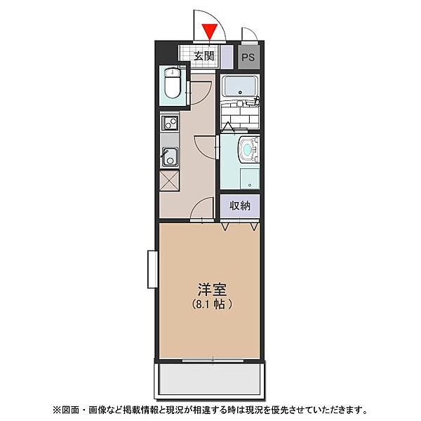 サンライズS ｜大阪府東大阪市菱江1丁目(賃貸マンション1K・5階・27.90㎡)の写真 その2