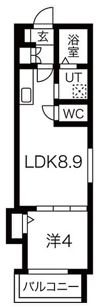 F aseia Carmel ｜大阪府東大阪市三島2丁目(賃貸アパート1LDK・1階・30.27㎡)の写真 その2