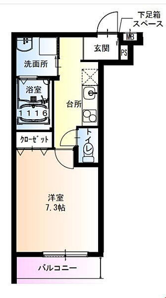 フジパレス俊徳道EAST 101｜大阪府東大阪市太平寺1丁目(賃貸アパート1K・1階・27.02㎡)の写真 その2