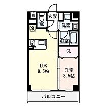 K court Nakakosaka  ｜ 大阪府東大阪市中小阪1丁目8-18（賃貸マンション1LDK・2階・31.72㎡） その2