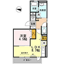 ボーセジュール  ｜ 大阪府東大阪市稲葉2丁目1-12（賃貸アパート1LDK・1階・38.13㎡） その2