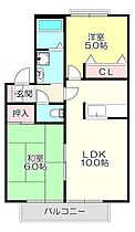 新栄プロパティー恩智III  ｜ 大阪府八尾市恩智中町2丁目4-1（賃貸アパート2LDK・2階・51.50㎡） その2