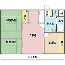 岩崎ハイツ  ｜ 大阪府八尾市楠根町4丁目14-1（賃貸マンション3LDK・5階・56.00㎡） その2