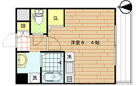 C.CREST八尾  ｜ 大阪府八尾市本町6丁目11-8（賃貸マンション1R・6階・18.58㎡） その2