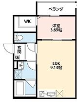 リュクスシティー永和  ｜ 大阪府東大阪市永和1丁目13-1（賃貸アパート1LDK・1階・33.00㎡） その2