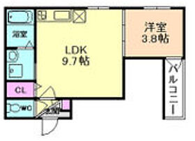 F asecia 巽北 102 ｜ 大阪府大阪市生野区巽北1丁目（賃貸アパート1LDK・1階・30.32㎡） その2