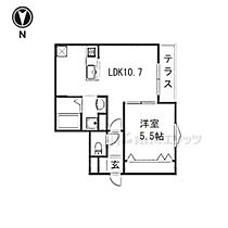 ＬＹＣＫＡ 103 ｜ 大阪府枚方市田宮本町（賃貸アパート1LDK・1階・36.79㎡） その2