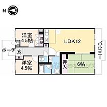 朝日プラザ東生駒  ｜ 奈良県生駒市山崎町（賃貸マンション3LDK・2階・61.60㎡） その2