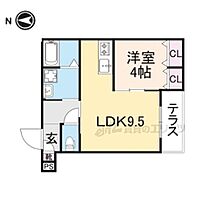 ジーメゾン大和小泉グレーデ 101 ｜ 奈良県生駒郡安堵町大字東安堵（賃貸アパート1LDK・1階・34.36㎡） その2