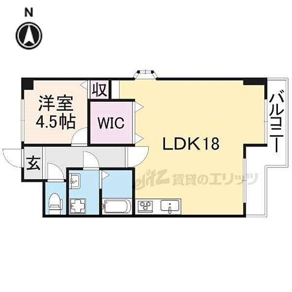 アルファテラス 801｜奈良県奈良市大宮町４丁目(賃貸マンション1LDK・8階・51.93㎡)の写真 その2