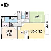 奈良県北葛城郡王寺町畠田８丁目（賃貸アパート2LDK・1階・59.58㎡） その2