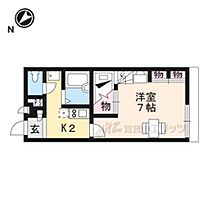 奈良県大和郡山市小泉町（賃貸アパート1K・2階・23.18㎡） その2