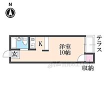 大阪府枚方市津田駅前１丁目（賃貸マンション1R・1階・23.00㎡） その2