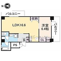 協栄ビル大宮 804 ｜ 奈良県奈良市三条大路１丁目（賃貸マンション1LDK・8階・55.96㎡） その2