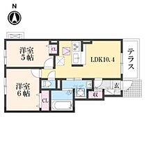 奈良県生駒市東山町（賃貸アパート2LDK・1階・49.60㎡） その2