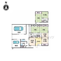 JR桜井線 帯解駅 徒歩27分の賃貸一戸建て