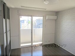 近鉄生駒線 南生駒駅 徒歩5分の賃貸アパート 1階2LDKのリビング/ダイニング