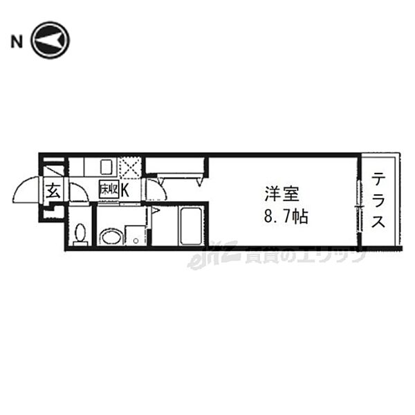 ＲＥＬＡ　ＦＯＲＴ 103｜奈良県桜井市大字戒重(賃貸アパート1K・1階・28.87㎡)の写真 その2