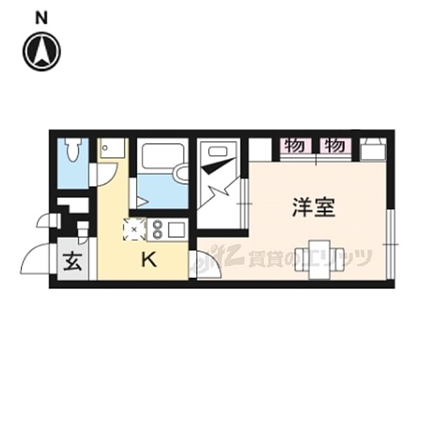 レオパレスさざんか 205｜奈良県大和高田市土庫２丁目(賃貸アパート1K・2階・23.18㎡)の写真 その2