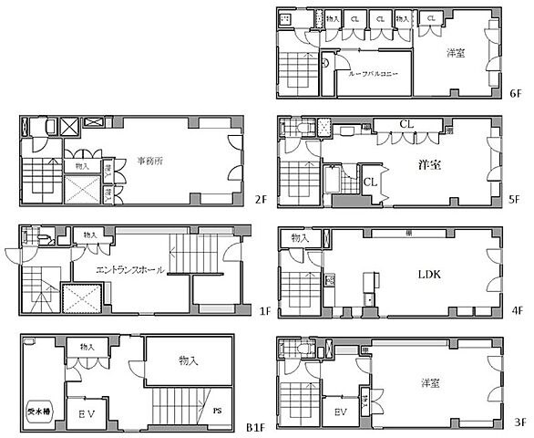間取り 台東区東上野5丁目2-3
