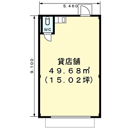 ルミネミワAの間取図画像